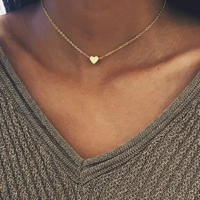 Simple Double Layer Necklaces