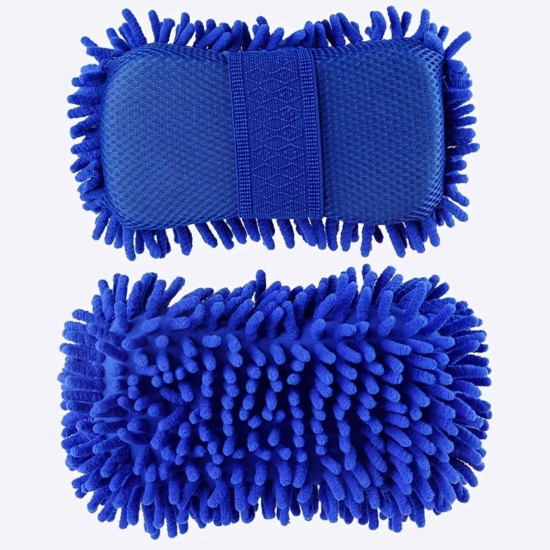 1Pcs Microfiber Car Washer Sponge