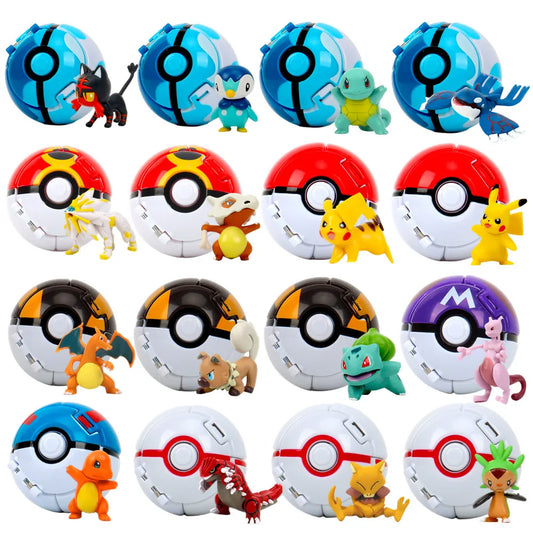 Pokémon Elf Ball Poke ball Anime Figure Cartoons Pocket Monster Pet