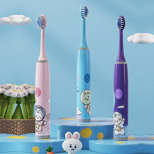 Children's Electric Toothbrush Color Cartoon Space