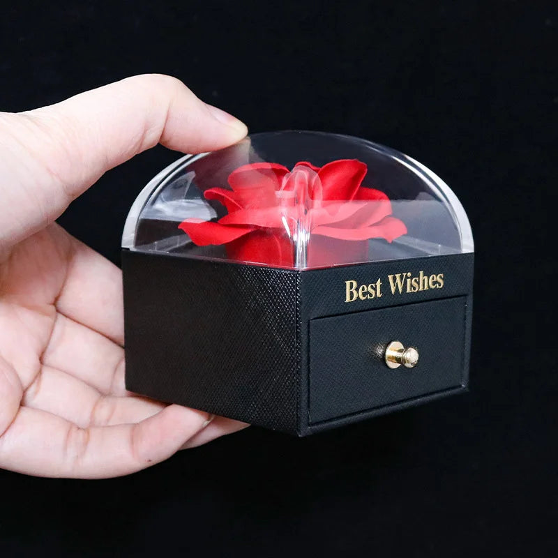 Flower, Ring/Necklace Gift Box