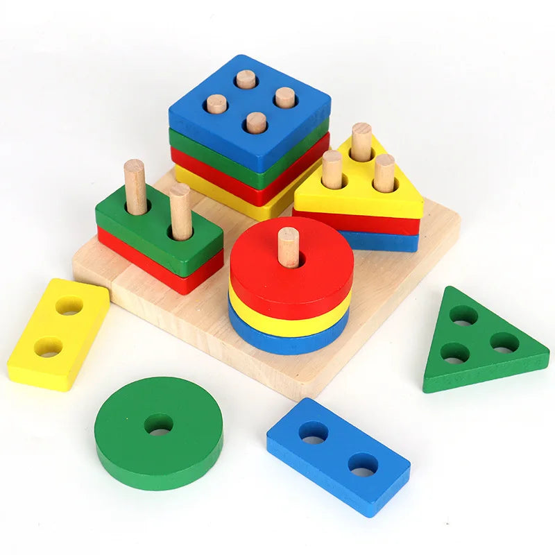 Wooden Montessori Toys for Kids
