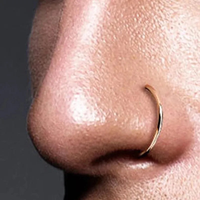 Fake Piercing Nose Clip