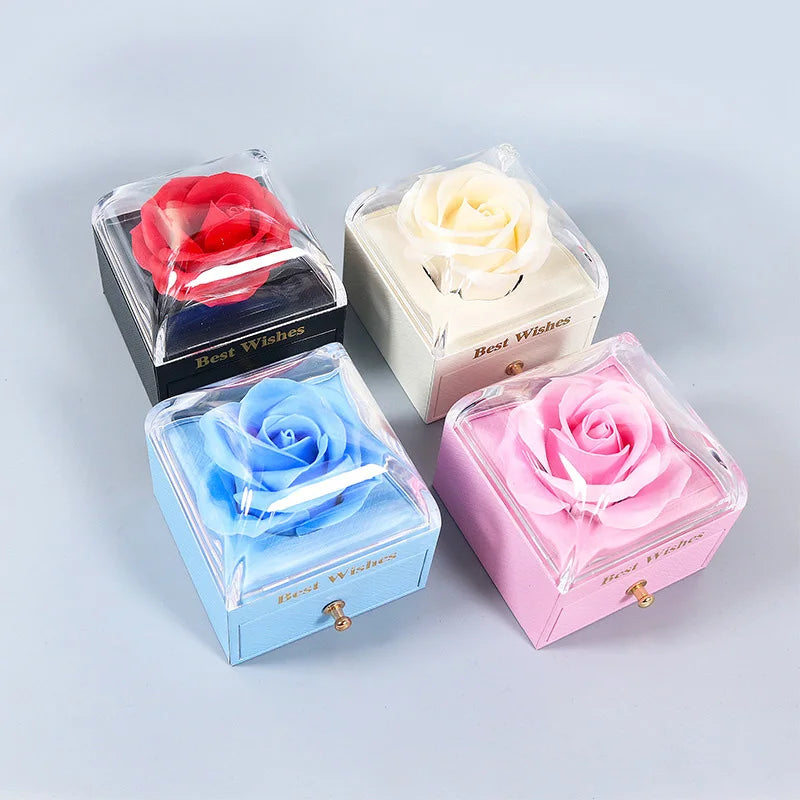 Flower, Ring/Necklace Gift Box